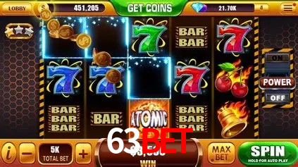 Generoso Bônus Cassino 63Bet
